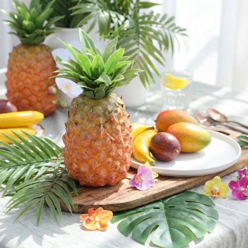 Artificial Decorative Pineapple 26cm – Deceptively Realistic Artificial Fruit, Decorative Fruit for Buffets & Displays | Floristik24.co.uk