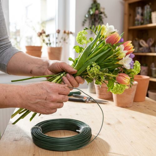 Aluminum craft wire for floral arrangements and DIY decoration ideas – versatile | Floristik24.co.uk