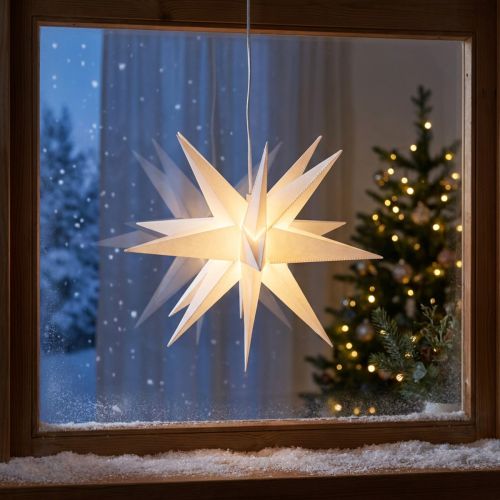 LED Star 3D White Timer