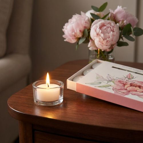 Product Scented Candles Tealights Peony Blush Ø3.5cm 12 pcs
