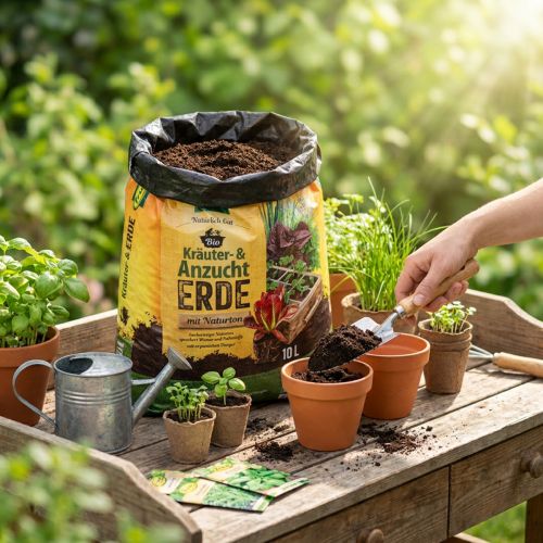 Frux Organic Herb Soil Seedling Soil 10L | Floristik24.co.uk