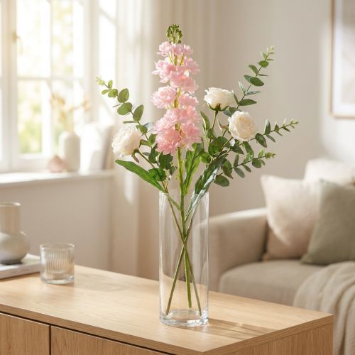 Lingweed pink flower artificial like real stem flower 78cm | Floristik24.co.uk