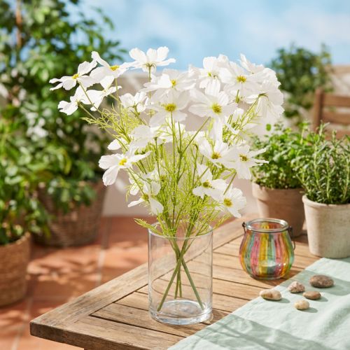 Artificial Cosmos flowers,