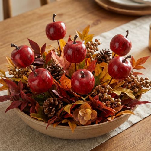 Mini apples on wire 3cm shiny 24 pcs | Floristik24.co.uk
