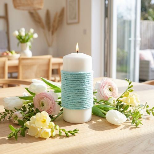 Wick thread light blue 55m | Floristik24.co.uk
