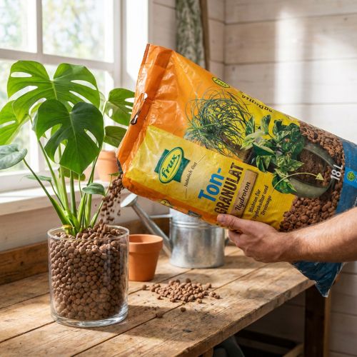 Product Frux Clay Granules Hydroton Expanded Clay Plant Granules 18l