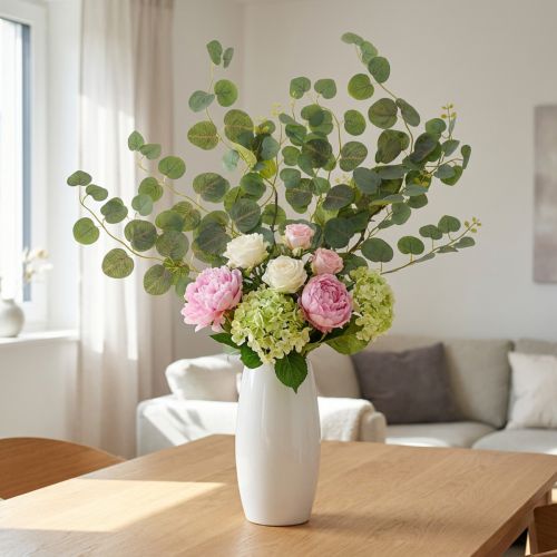 Decorative eucalyptus branch, ideal table decoration, 120cm | Floristik24.co.uk