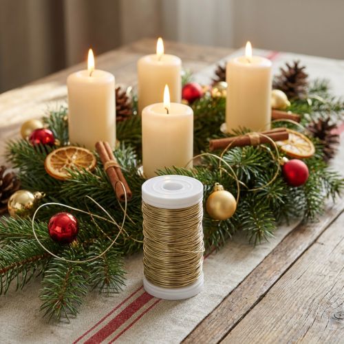High-quality decorative wire for craft ideas and floristry projects | Floristik24.co.uk