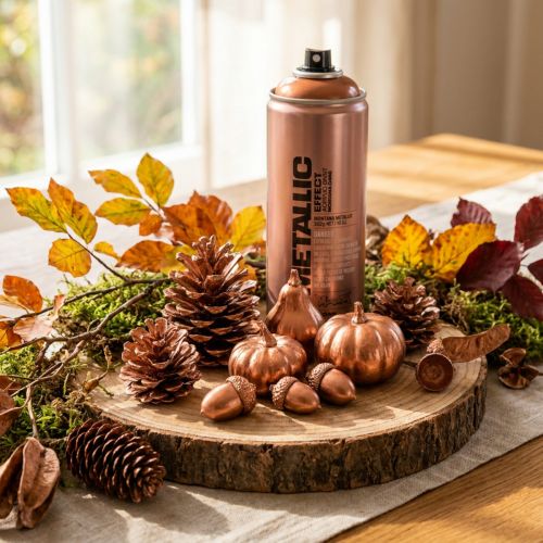 Copper Spray Lacquer Spray Effect Spray Metallic Lacquer Copper 400ml | Floristik24.co.uk