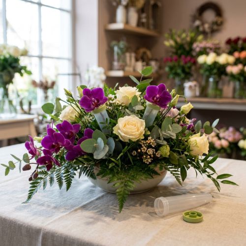 Arrangement tubes 7.5 x 1.5cm 100 pcs | Floristik24.co.uk