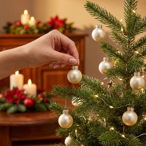 Mini Christmas tree balls