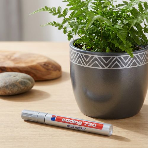 Edding® 750 paint marker silver | Floristik24.co.uk