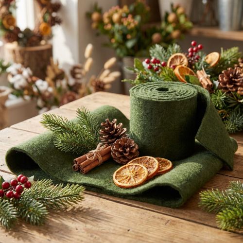 Felt ribbon wool ribbon craft
