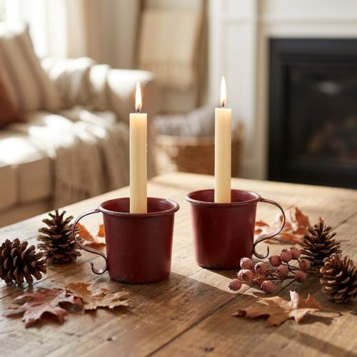 Candle holder vintage cup