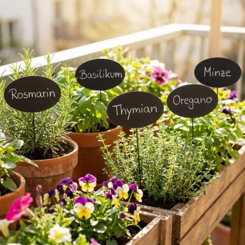 Decorative Black Oval Chalkboard Wooden Pegs 10×6cm 12 Pieces | Floristik24.co.uk