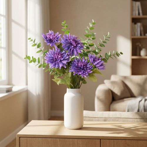 Dahlia artificial in lavender
