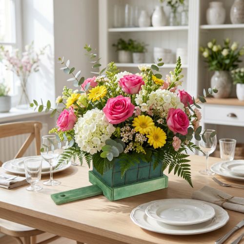 Floral foam brick with wooden base 21cm x 9cm x 8cm 8 pcs | Floristik24.co.uk