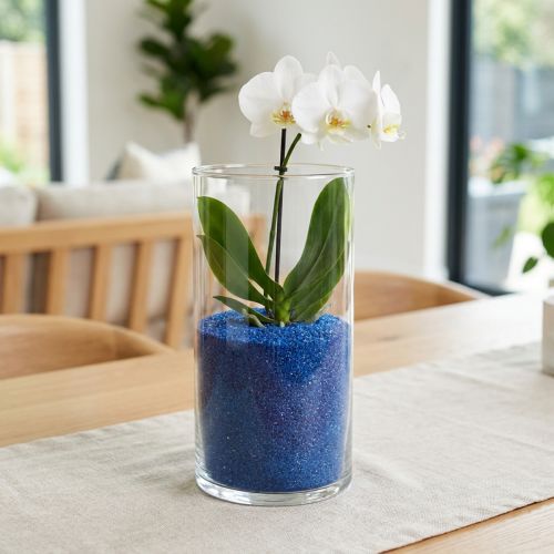 Colored sand 0.5mm dark blue 2kg | Floristik24.co.uk