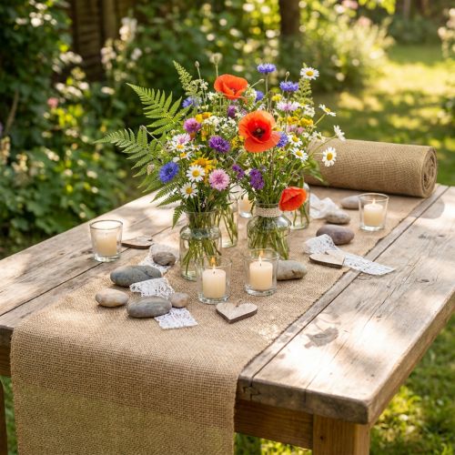 Product Jute fabric nature 140cm 10m