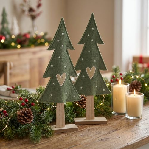 Decoration Christmas tree felt