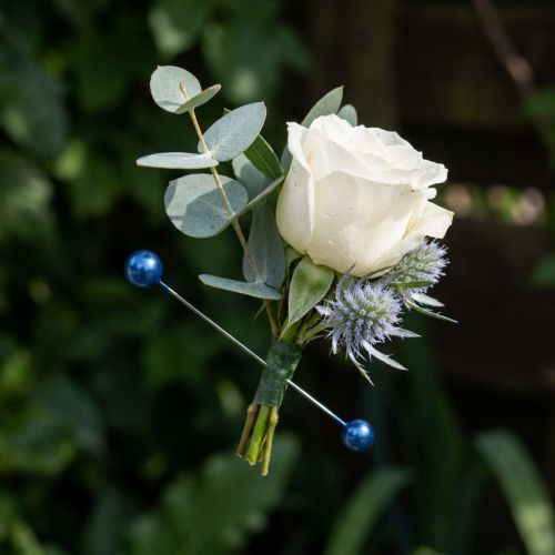 Pearl Head Pins Blue Ø10mm 60mm | Floristik24.co.uk
