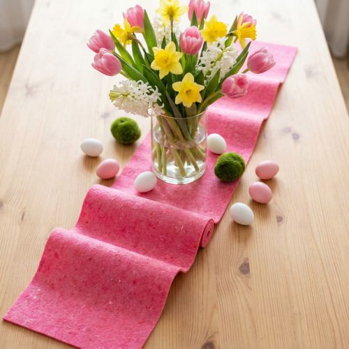 Felt Ribbon Pink 15cm 5m | Floristik24.co.uk