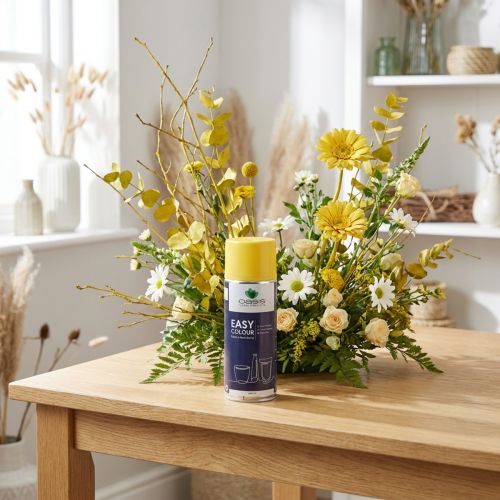 Product OASIS® Easy color spray, paint spray yellow 400ml