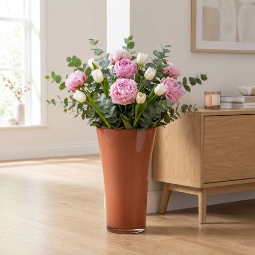 Product Vase Floor vase Decorative vase Fizzy Siena Ø28.5cm H45cm