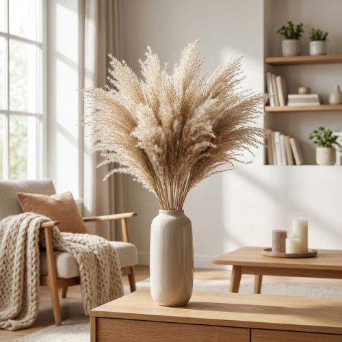 Dry grass Miscanthus 55-75cm feather grass natural 100 pcs | Floristik24.co.uk