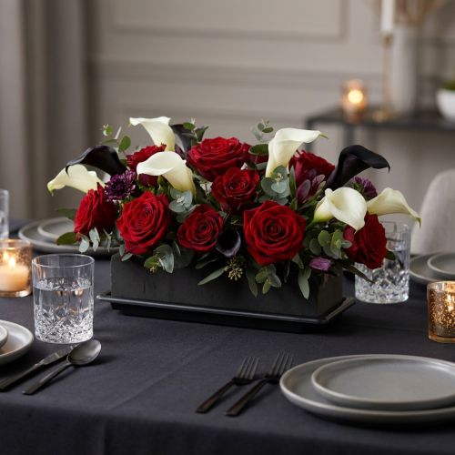 OASIS® Black Table Deco Medi Floral Foam 4 pcs | Floristik24.co.uk
