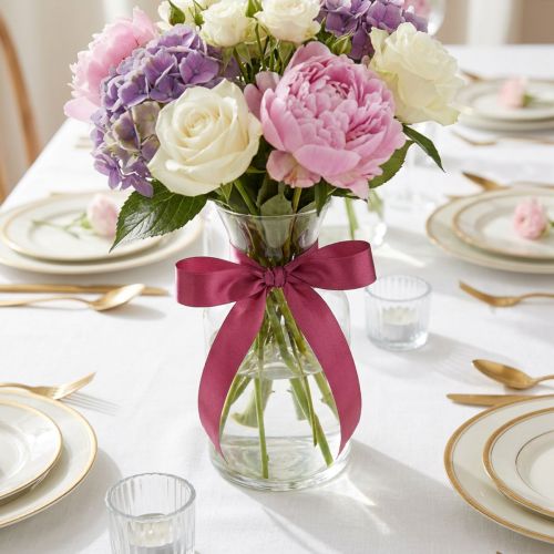 Product Stylish taffeta ribbon gift ribbon decorative ribbon Erika 15mm 50m
