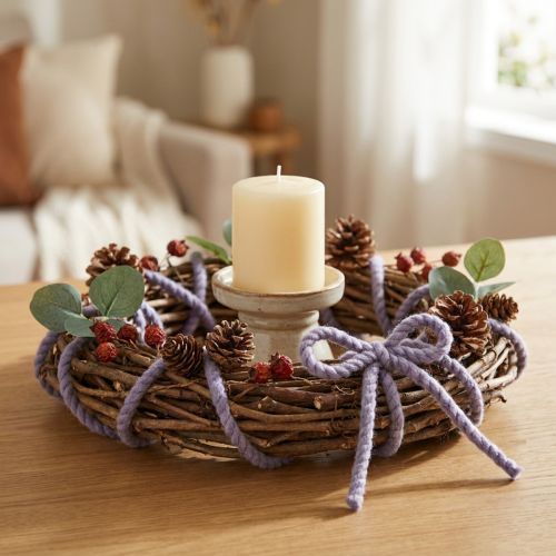 Product Flausch Mirabell Felt Cord Violet 25m