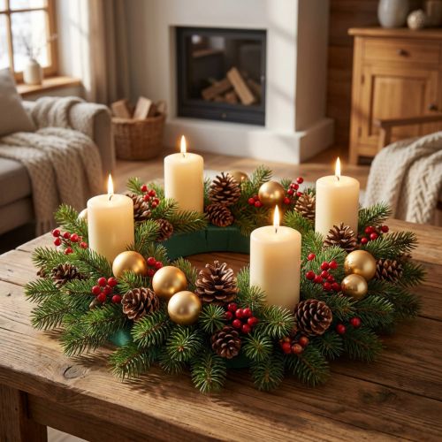 Floral foam ring wreath green H2.5cm Ø17cm 6 pcs | Floristik24.co.uk