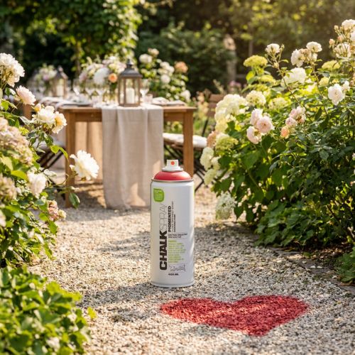 Marking spray in red chalk paint spray Montana 400ml | Floristik24.co.uk