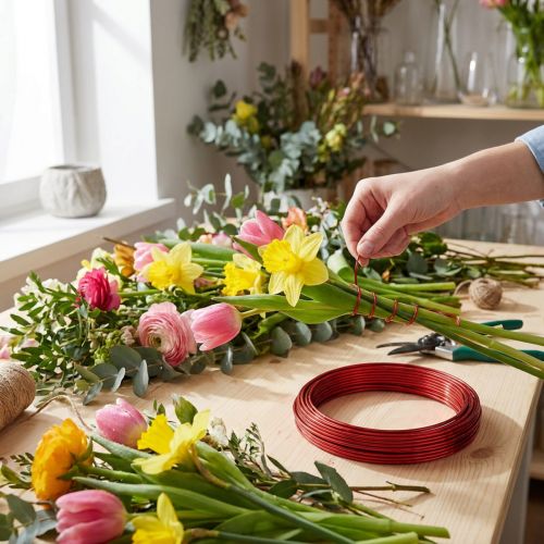 Decorative wire for creative crafts and floral design ideas | Floristik24.co.uk