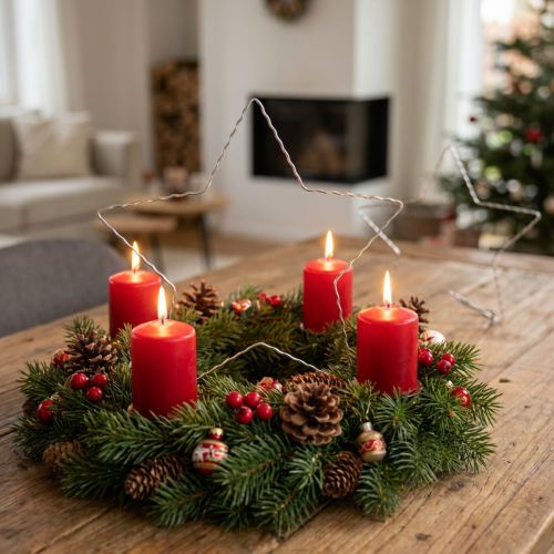 Product Wire Star Wave Ring Wire Stars for Wreaths 30cm 10 Pcs