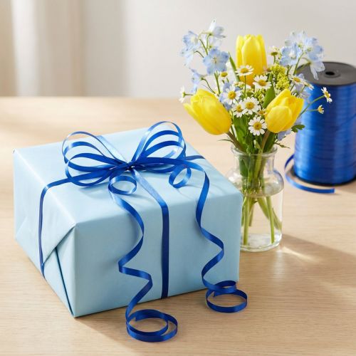 Curling ribbon blue 4.8mm 500m | Floristik24.co.uk