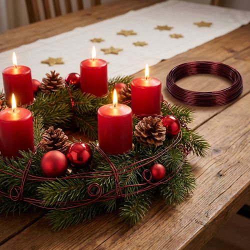 Creative craft wire for elegant decorations | Floristik24.co.uk