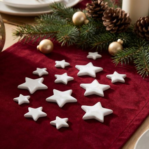 Product Decorative stars for scattering white 4-5cm 72 pcs