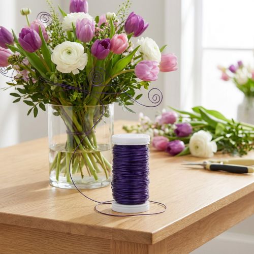 Decorative jewelry wire for creative craft ideas and floristry | Floristik24.co.uk