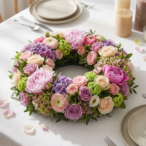 OASIS® IDEAL Universal Ring Floral Foam Wreath Green H4cm Ø18.5cm 5 pcs | Floristik24.co.uk