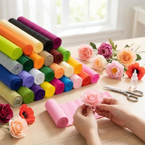Crepe paper florist crepe 50x250cm | Floristik24.co.uk