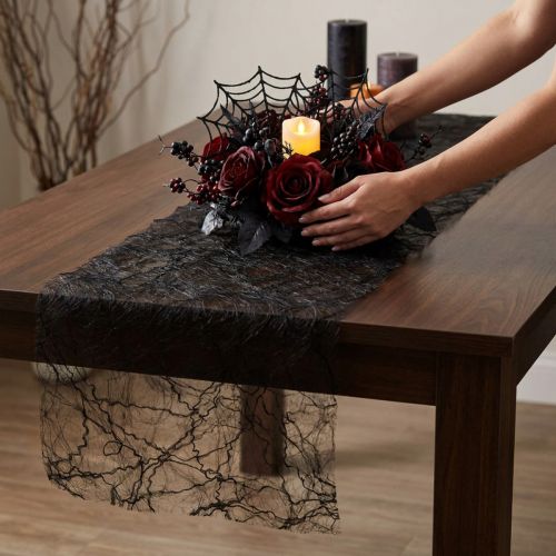 Product Table runner black 30cm 5m