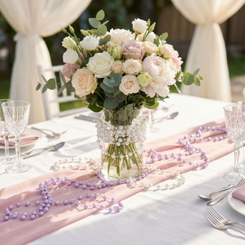 Pearl ribbon 6mm 15m | Floristik24.co.uk