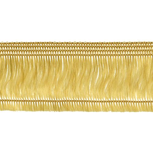 Floristik24 Fringe gold self-adhesive 25m