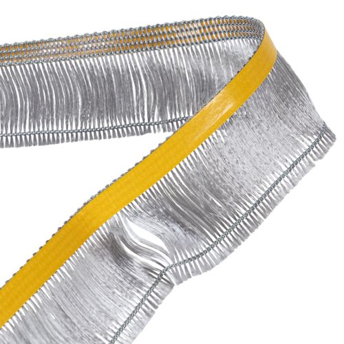 Silver self-adhesive fringe hair fringe tape 25m | Floristik24.co.uk