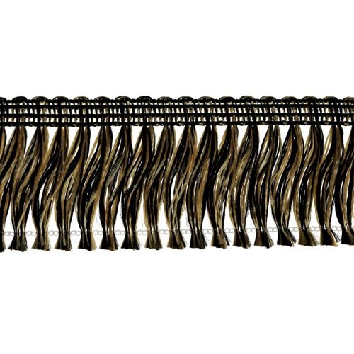 Product Fringe trim fringe hair fringe black gold 4cm L25m