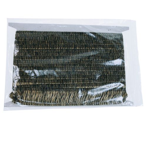Product Fringe trim fringe hair fringe black gold 4cm L25m