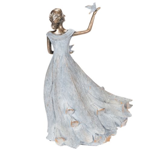 Product Figurine Woman Butterfly Artfully designed decorative sculpture for timeless design 41cm