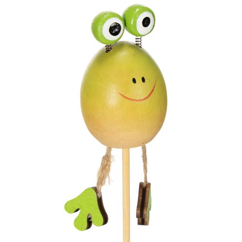 Product Frog garden stakes for decorating plant pots in spring or summer, 34cm, 6 pieces